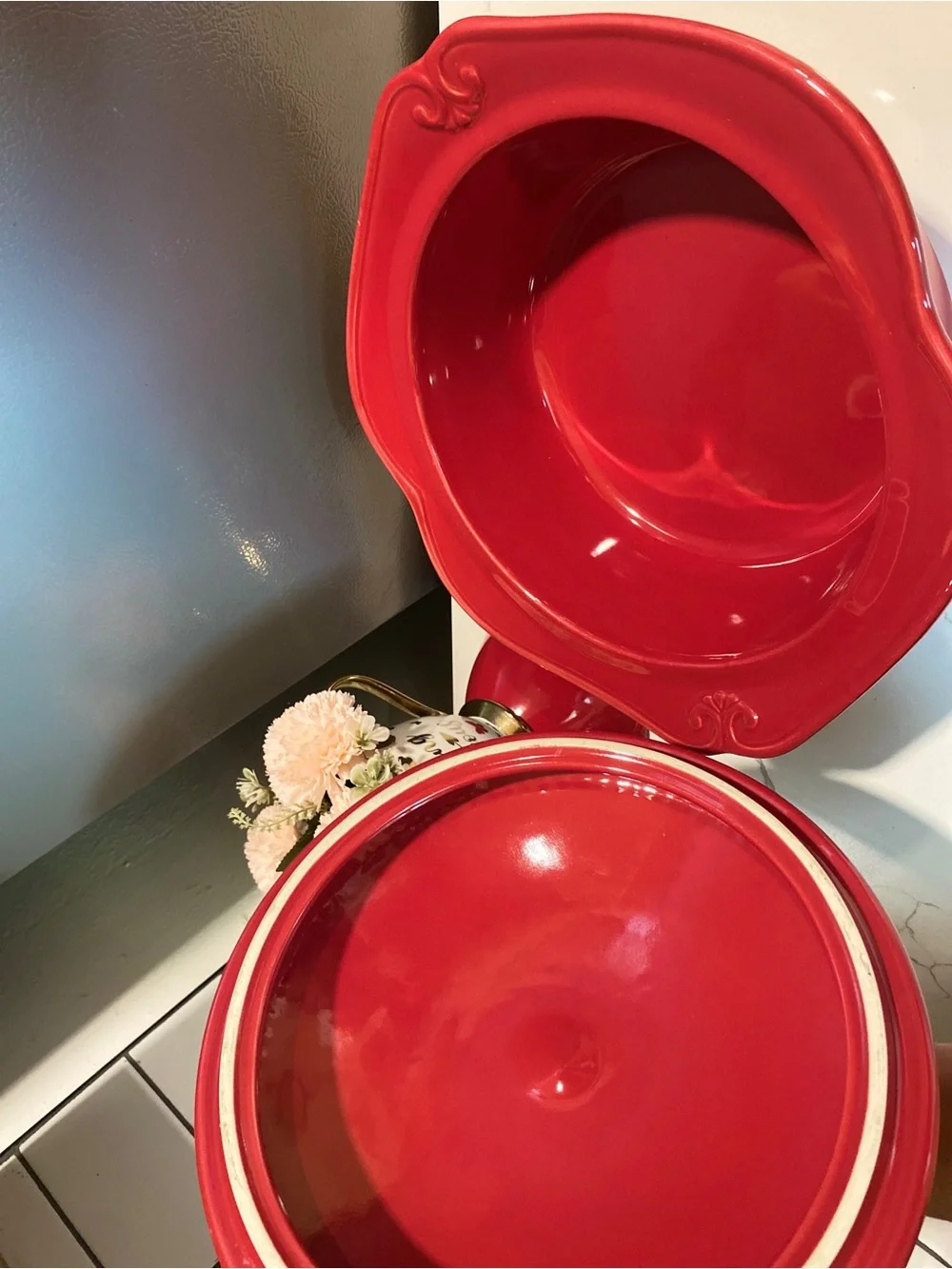 Princess House Red Casserole